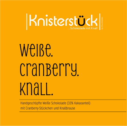 Weiße mit Cranberries & Knall