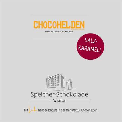 Schokolade mit Salz-Karamell