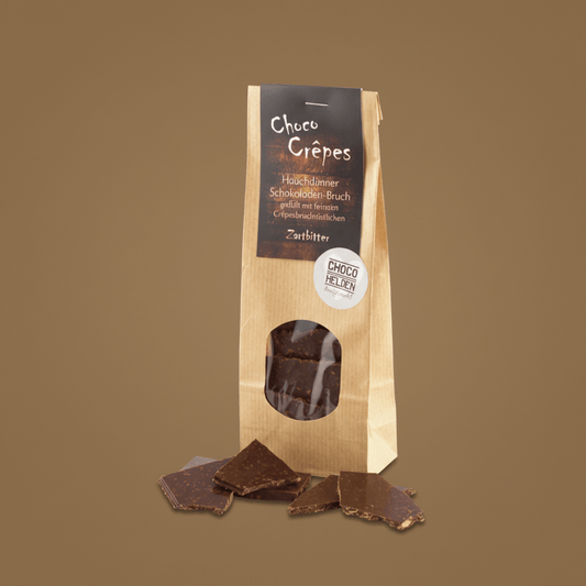Choco Crêpes – Bruchschokolade mit französischem Crunch