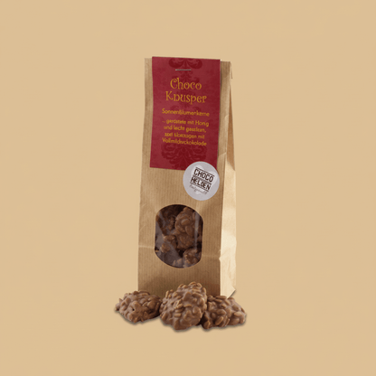 Choco Knusper – Sonnenblumenkerne mit Honig geröstet & leicht gesalzen