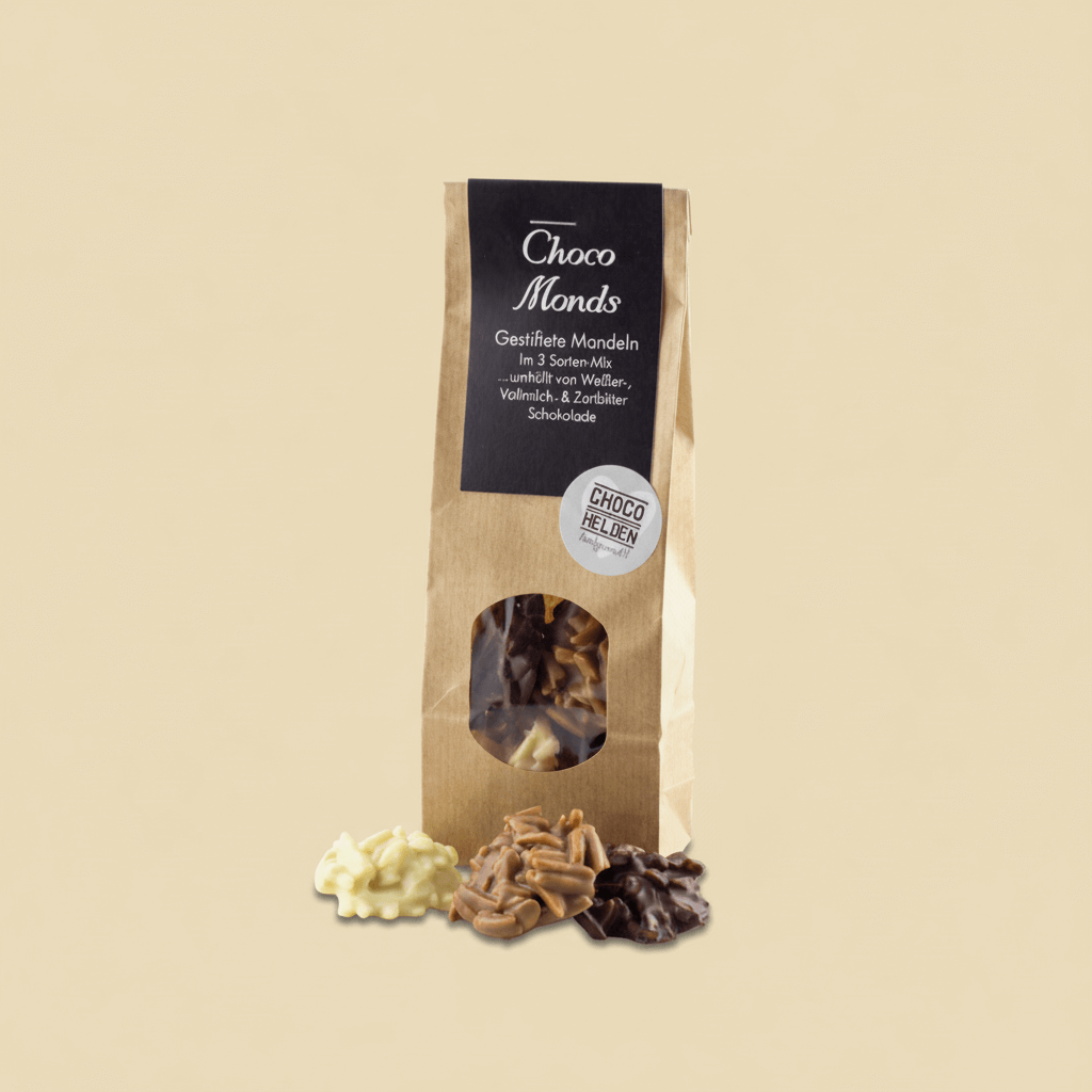 Choco Monds – Mandelsplitter ummantelt mit Schokolade