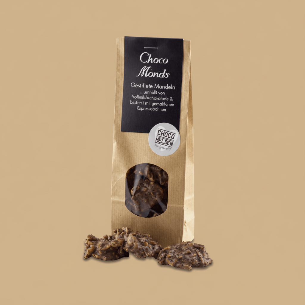 Choco Monds – Mandelsplitter ummantelt mit Schokolade
