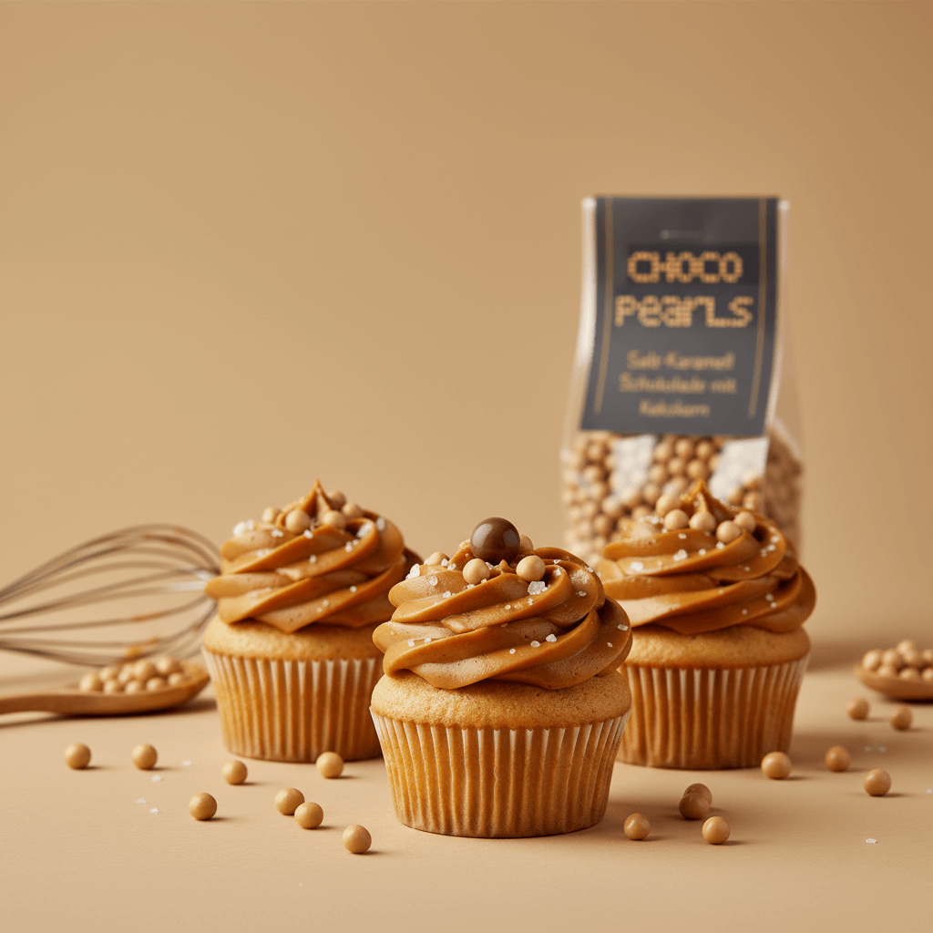 Choco Pearls – Salzkaramellschokolade trifft Kekskern