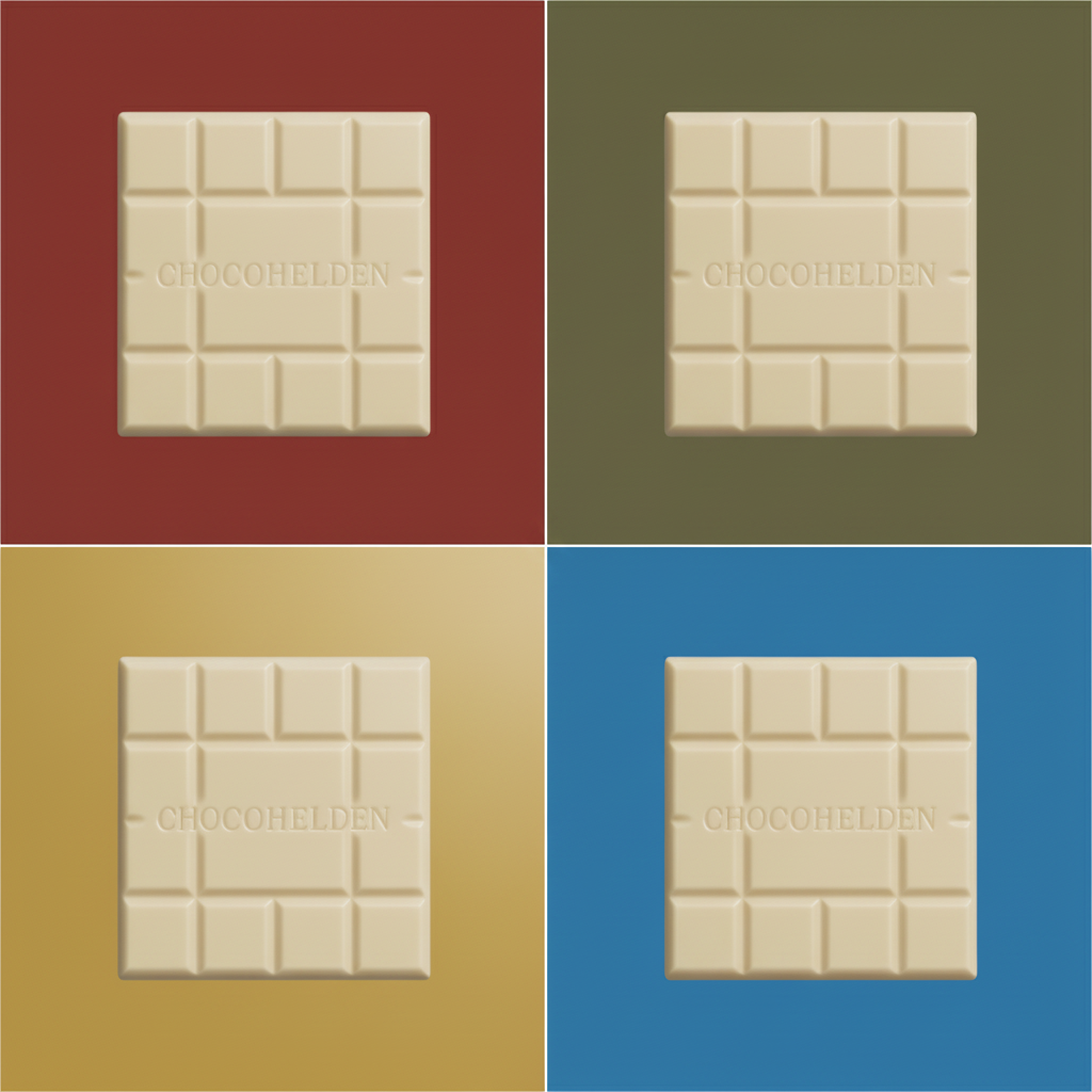 Chocohelden Weiße Schokolade Alle 4