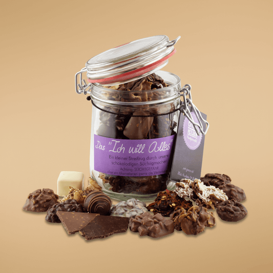 Das "Ich-Will-Alles" Glas Der Schokowahnsinn in Reinform